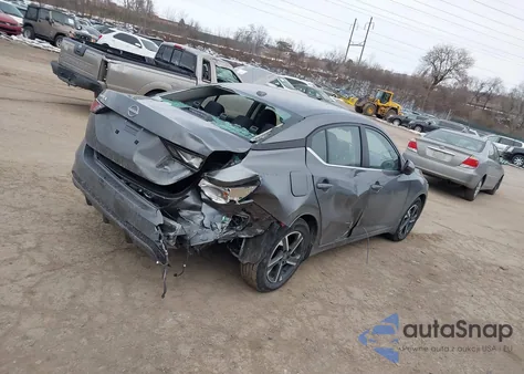 2025 Nissan Sentra Sv z USA, uszkodzony, nr VIN 3N1AB8CV2SY379731